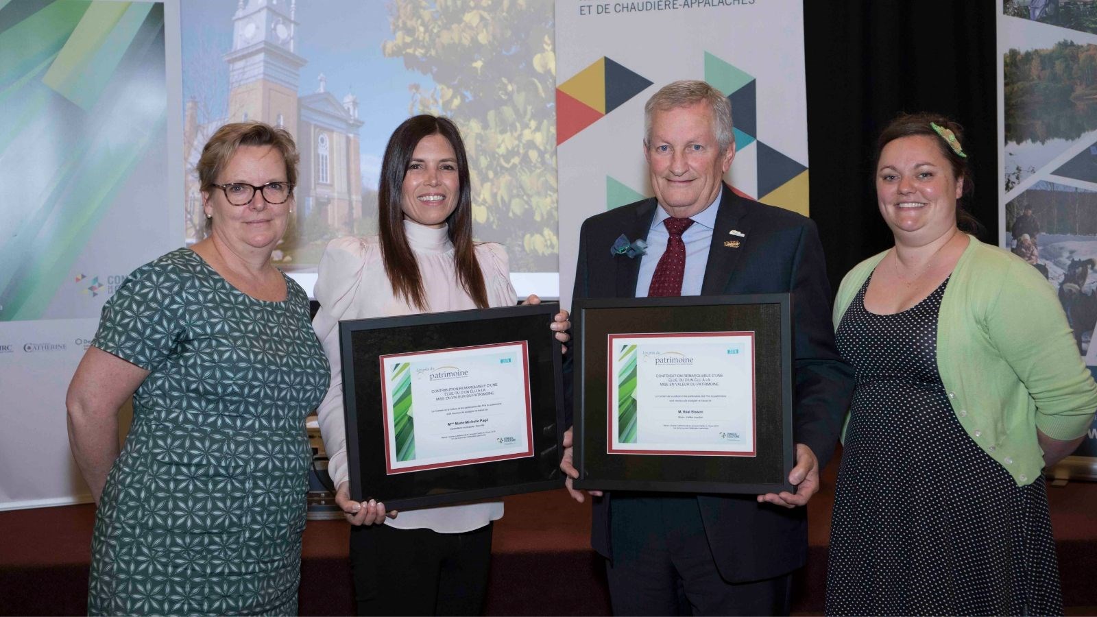 Réal Bisson honoré lors de la journée Célébration patrimoine
