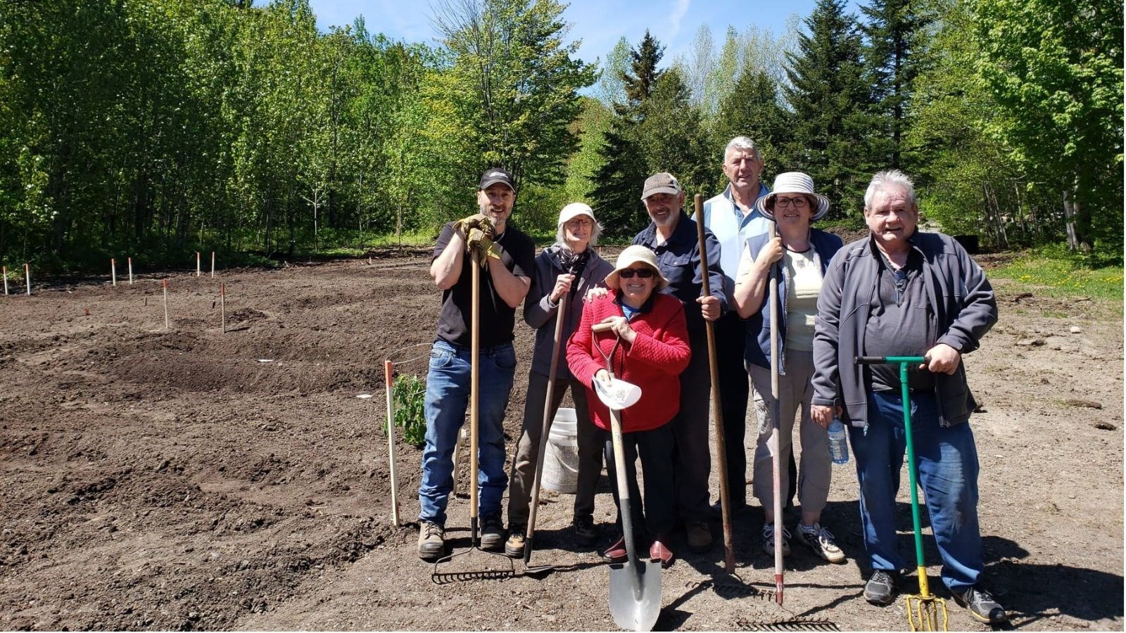 Des jardins communautaires pour la population de Saint-Benoît-Labre