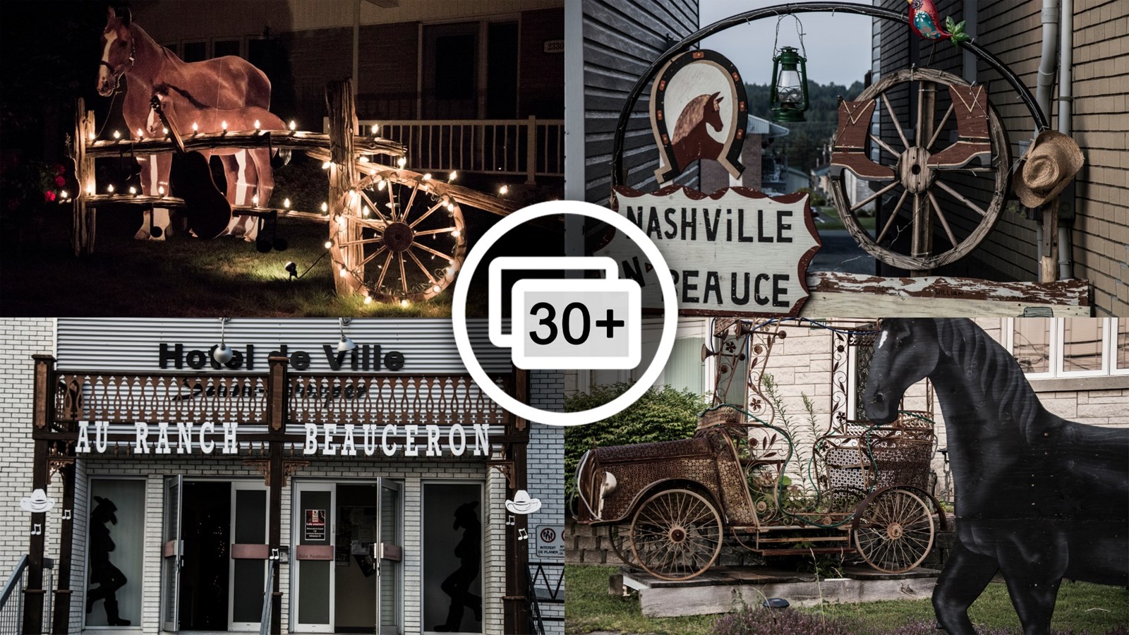 Le décor de Nashville en Beauce en images