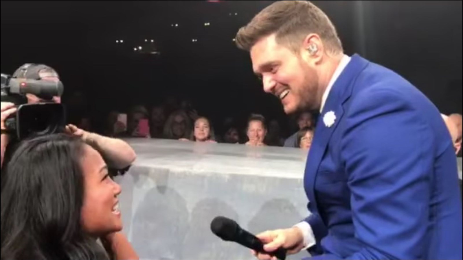 Une beauceronne a chanté avec Michael Bublé