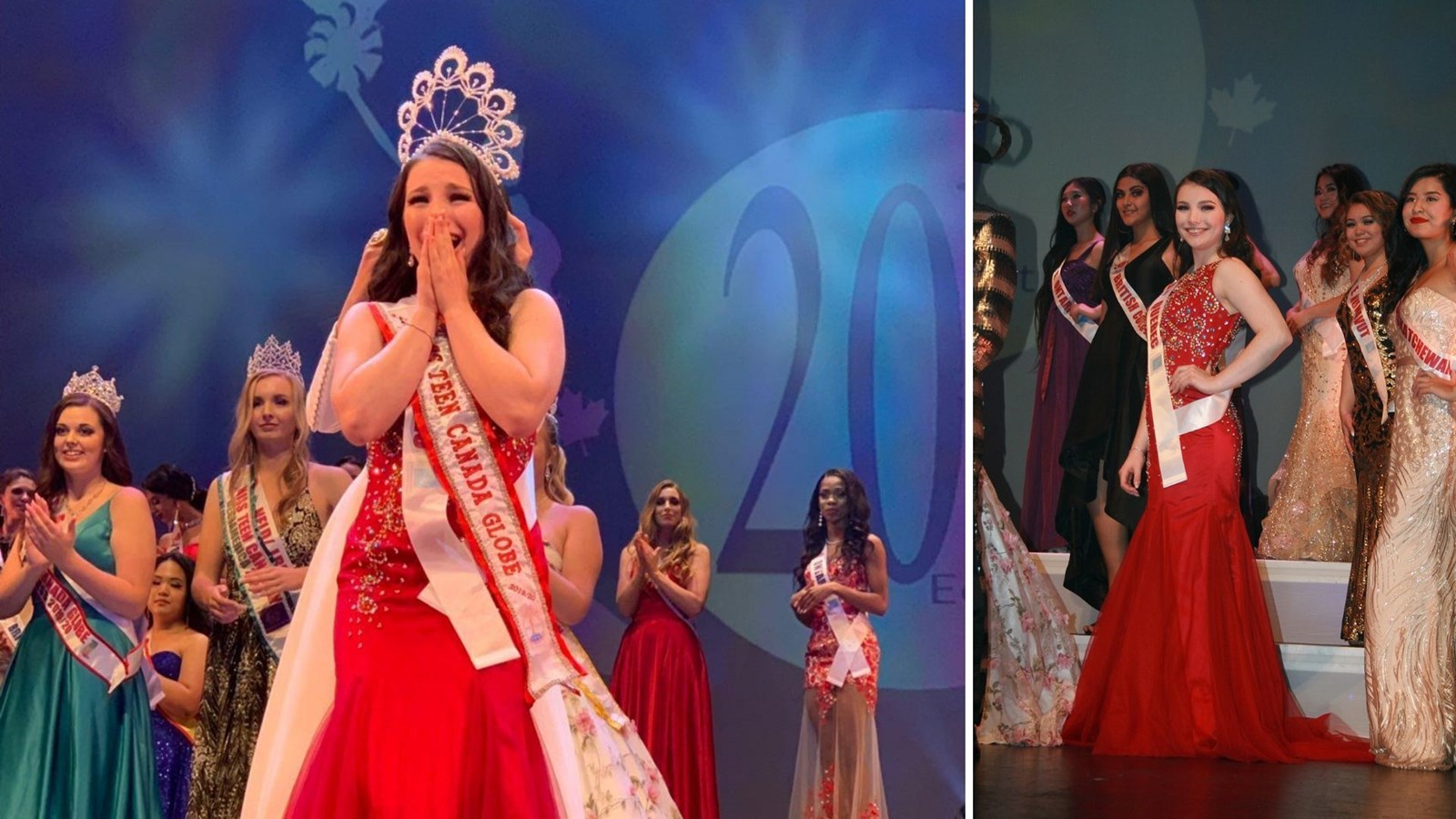 Maya Caron a remporté Miss Teen Canada Globe 2019