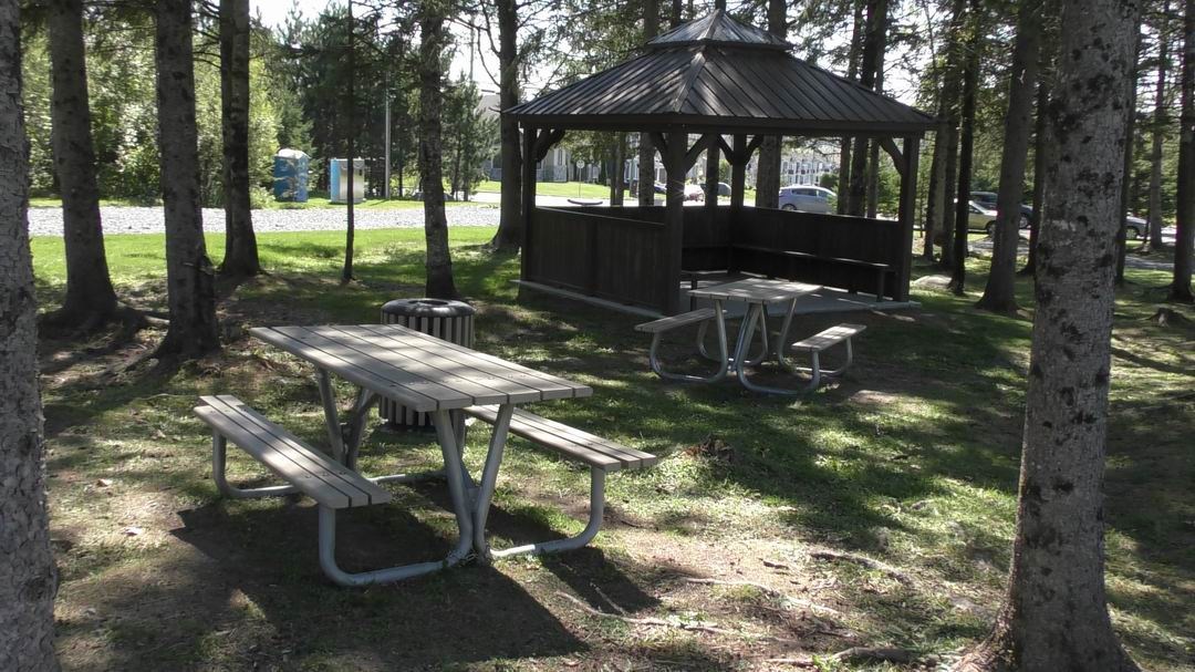 Normand DeLessard présente le parc Poulin de Saint-Georges-de-Beauce