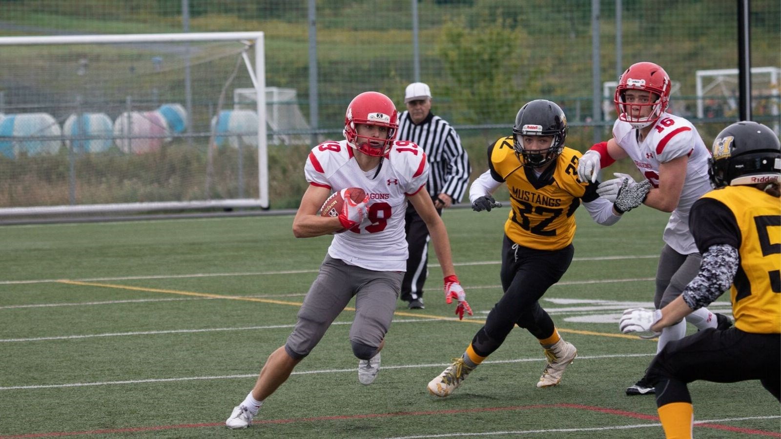 Une victoire pour les Dragons à leur premier match local