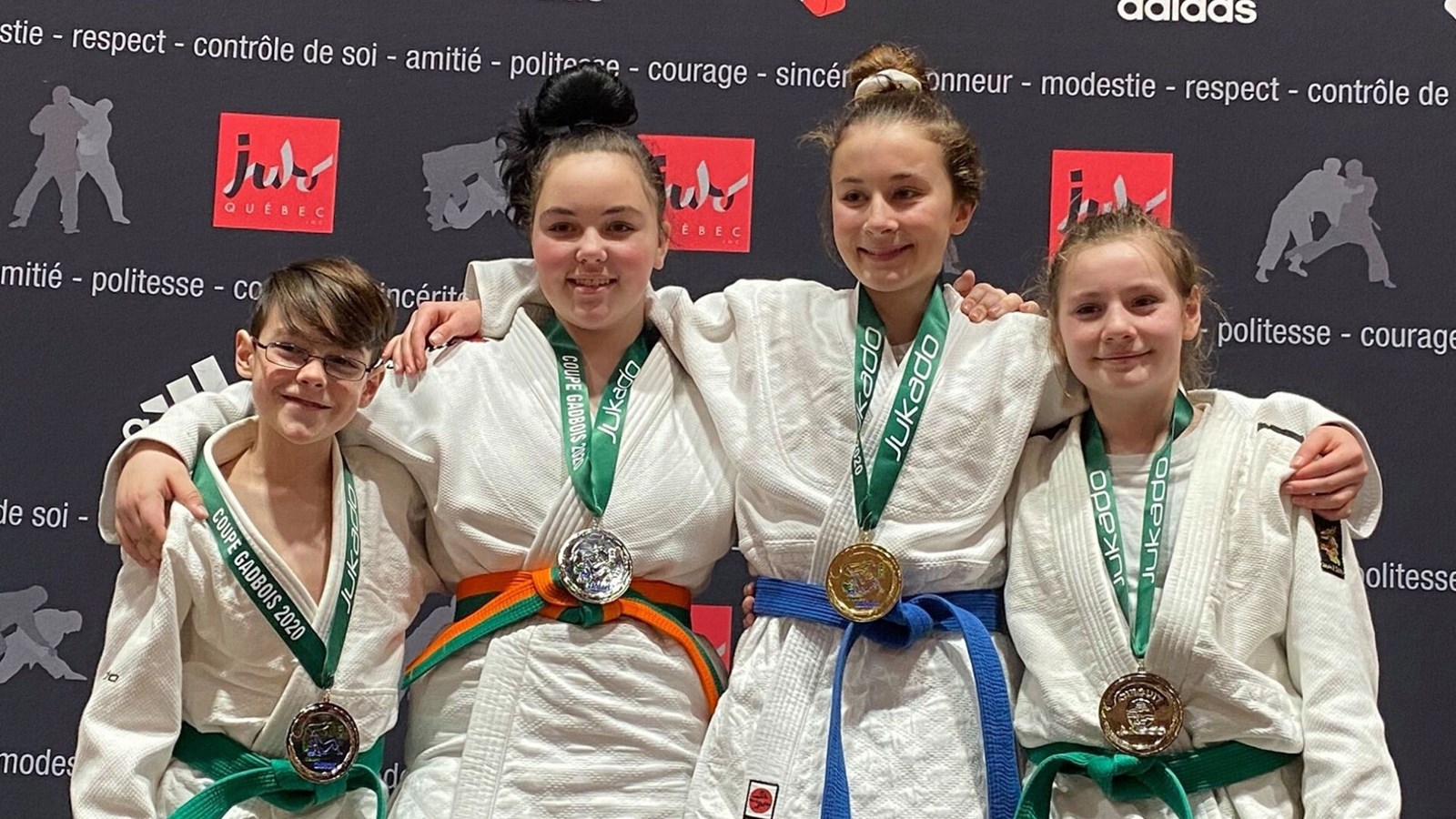 Judo Beauce LESVA revient avec 6 médailles provinciales
