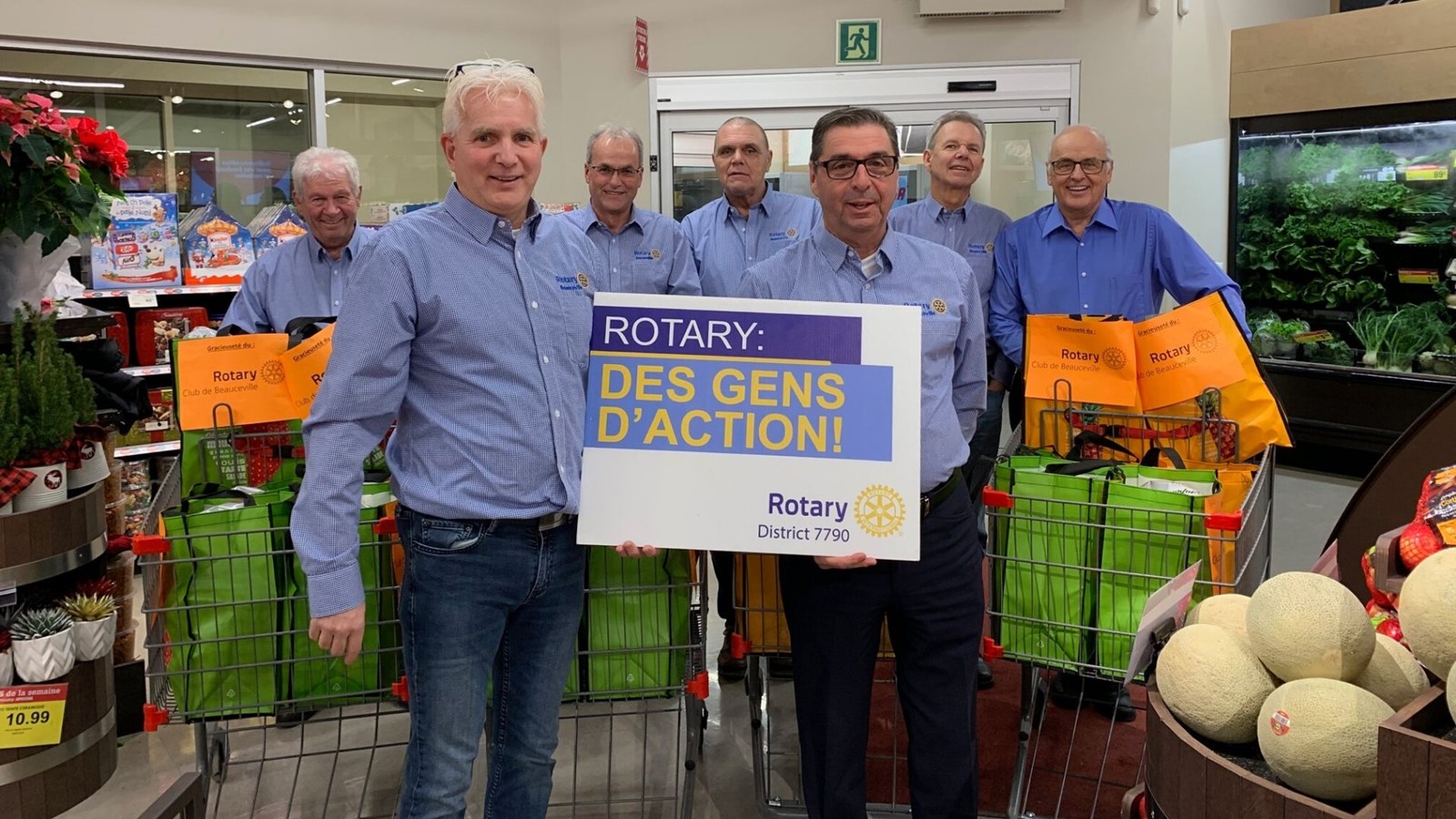 Le Club Rotary de Beauceville poursuit ses actions dans la région
