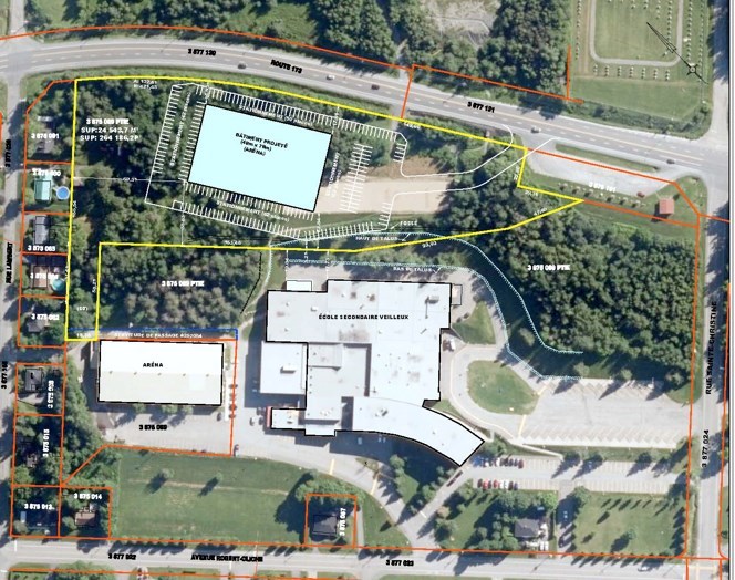 Centre sportif de Saint-Joseph: entente de principes avec la CSBE pour l'acquisition des terrains