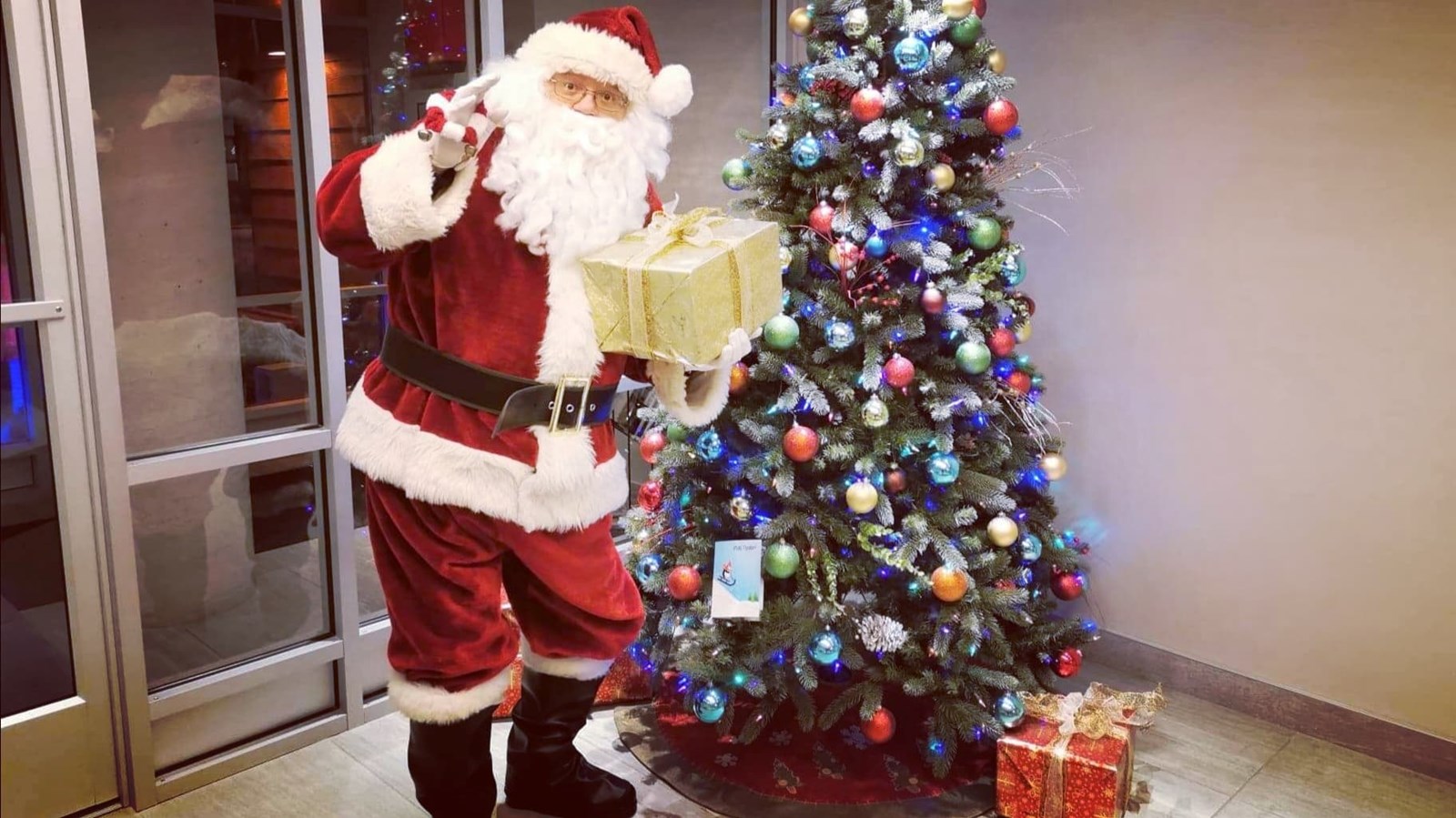 Le père Noël avait un message pour les lecteurs d'EnBeauce.com