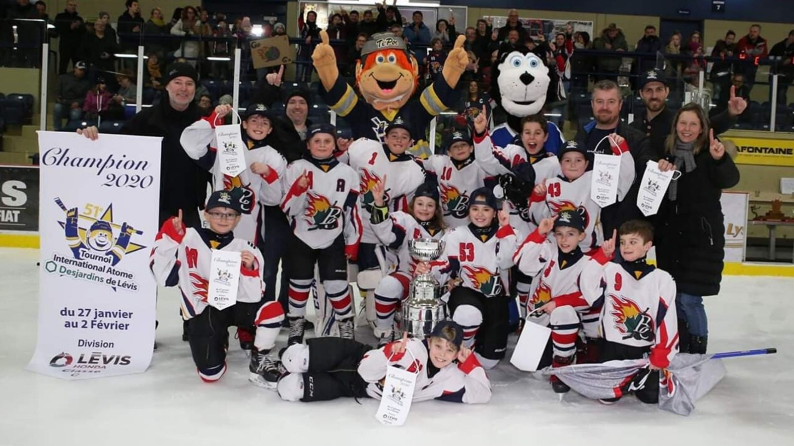 Les Baroudeurs de Beauce-Centre Atome C de nouveau champions