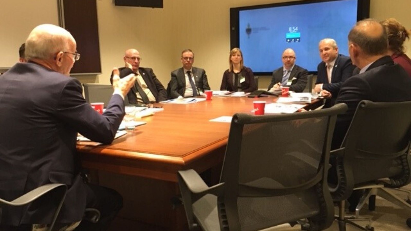 Richard Lehoux se fait le porte-parole des producteurs de lait à Ottawa