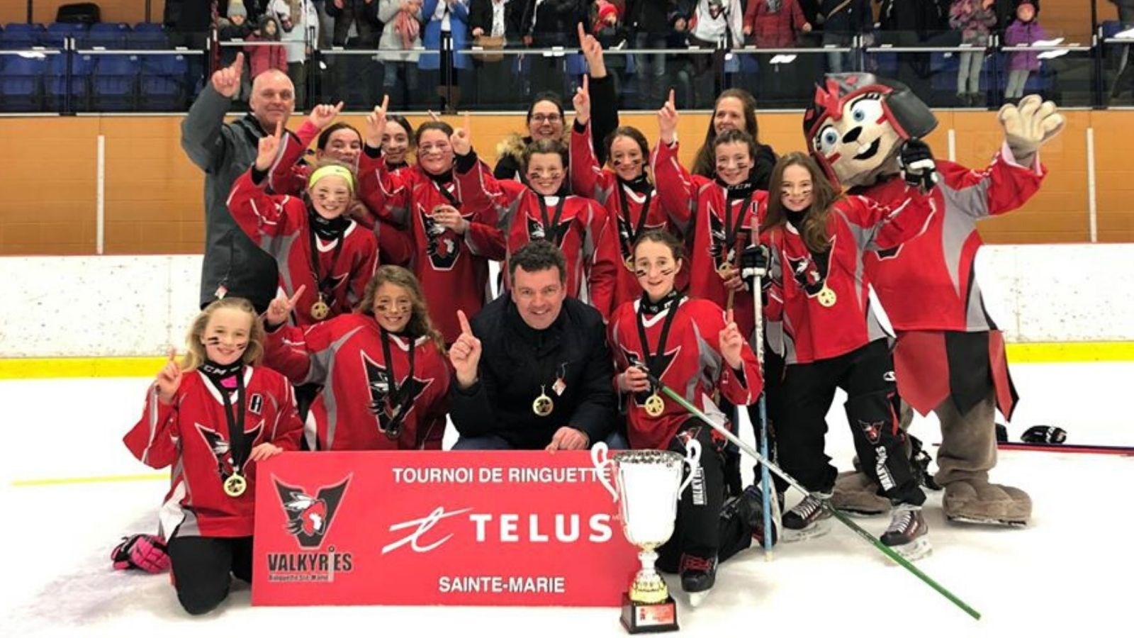 Un record d’affluence pour le Tournoi de ringuette de Sainte-Marie