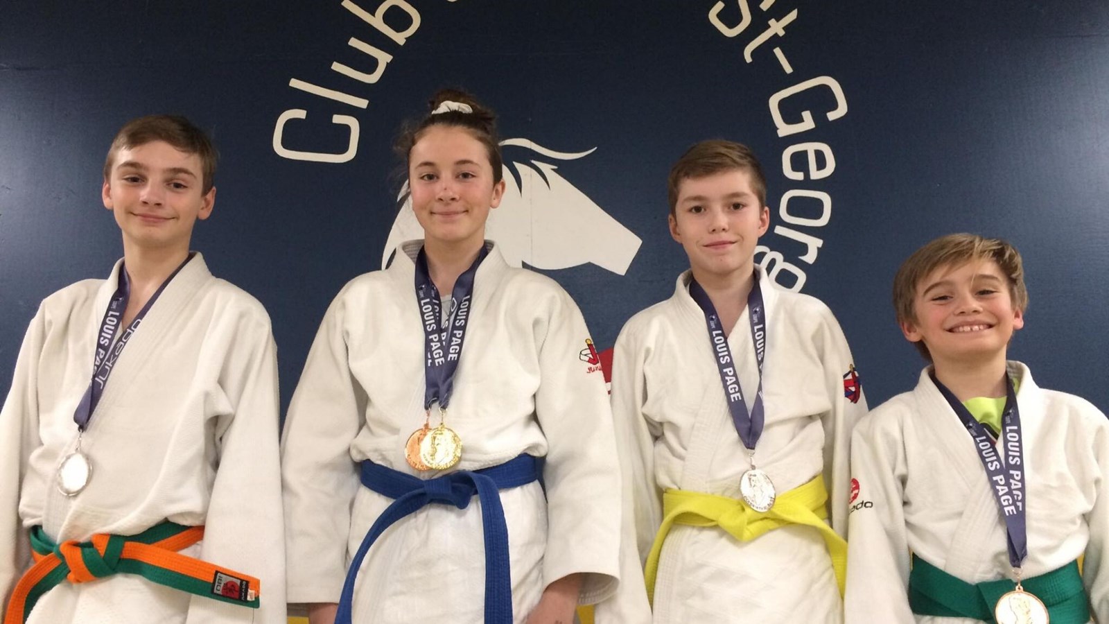 Une pluie de médailles pour le Club de Judo de Saint-Georges