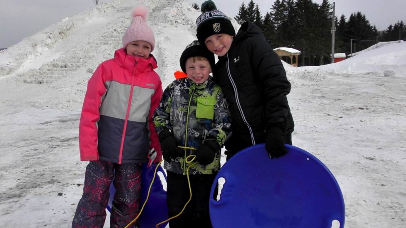 Normand DeLessard présente la glissade géante de Saint-Victor à l'hiver 2020