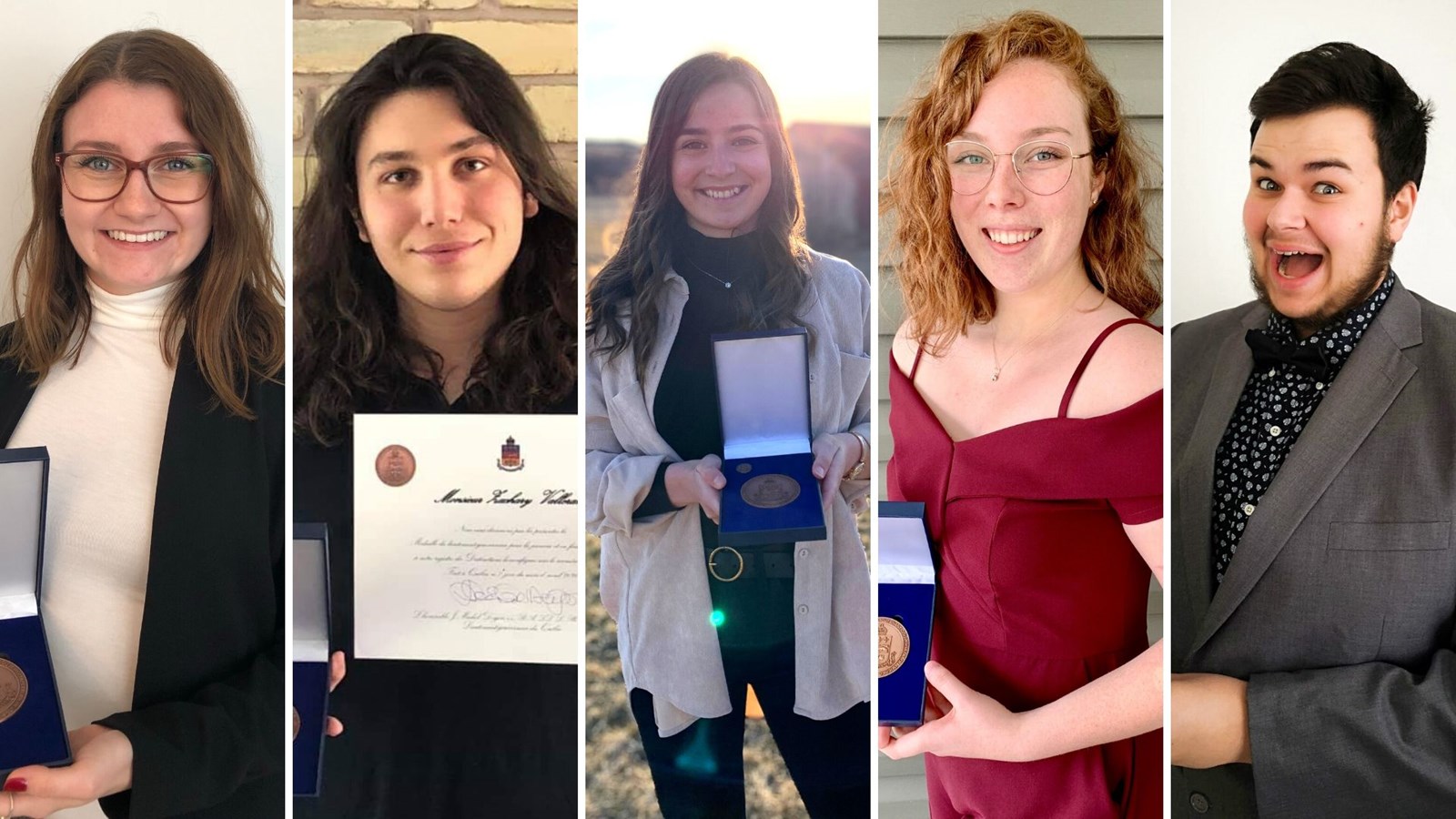 Cinq étudiants du Cégep Beauce-Appalaches reçoivent la Médaille du Lieutenant-gouverneur