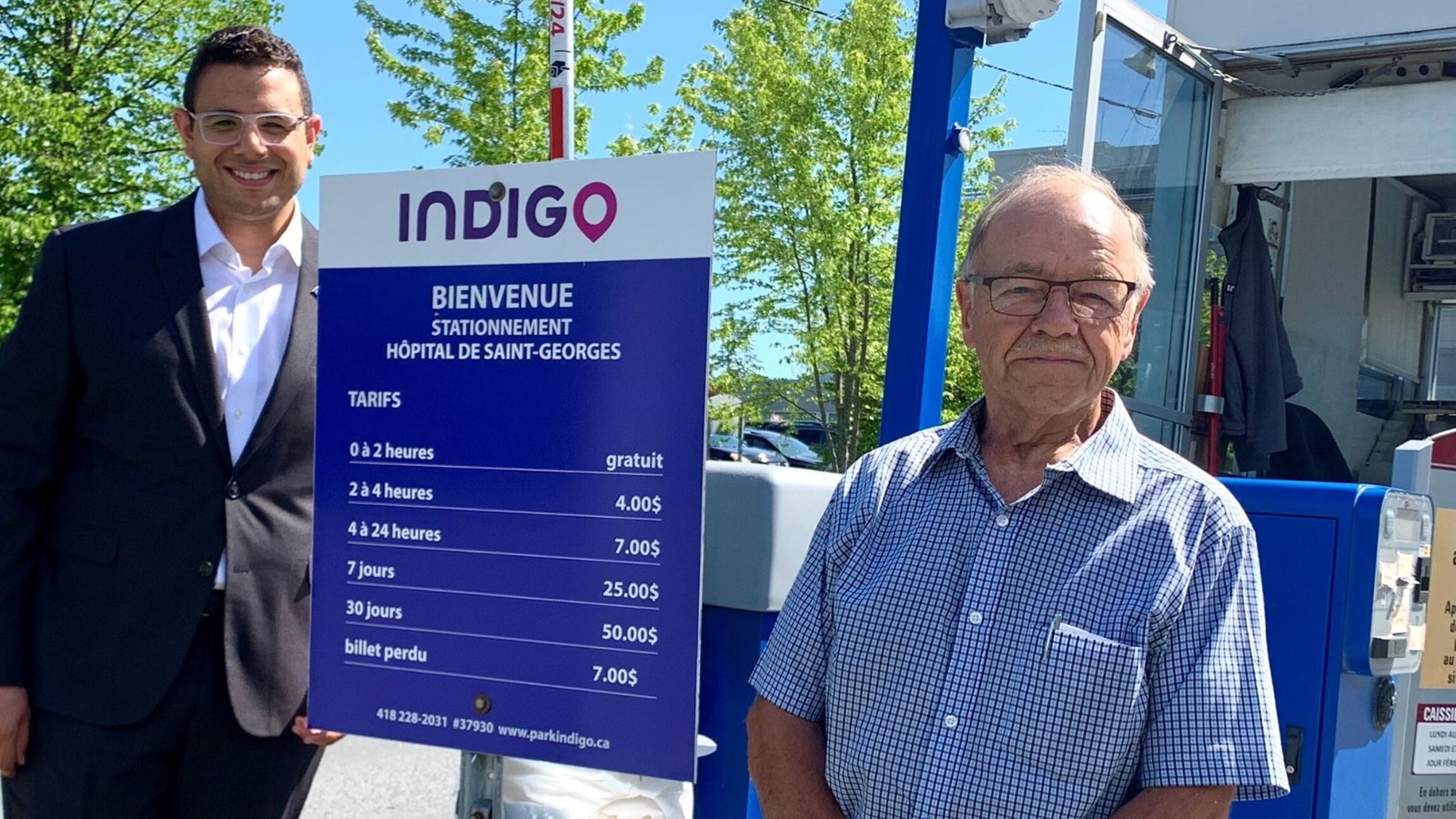 Baisse des tarifs de stationnement  à l’Hôpital de Saint-Georges