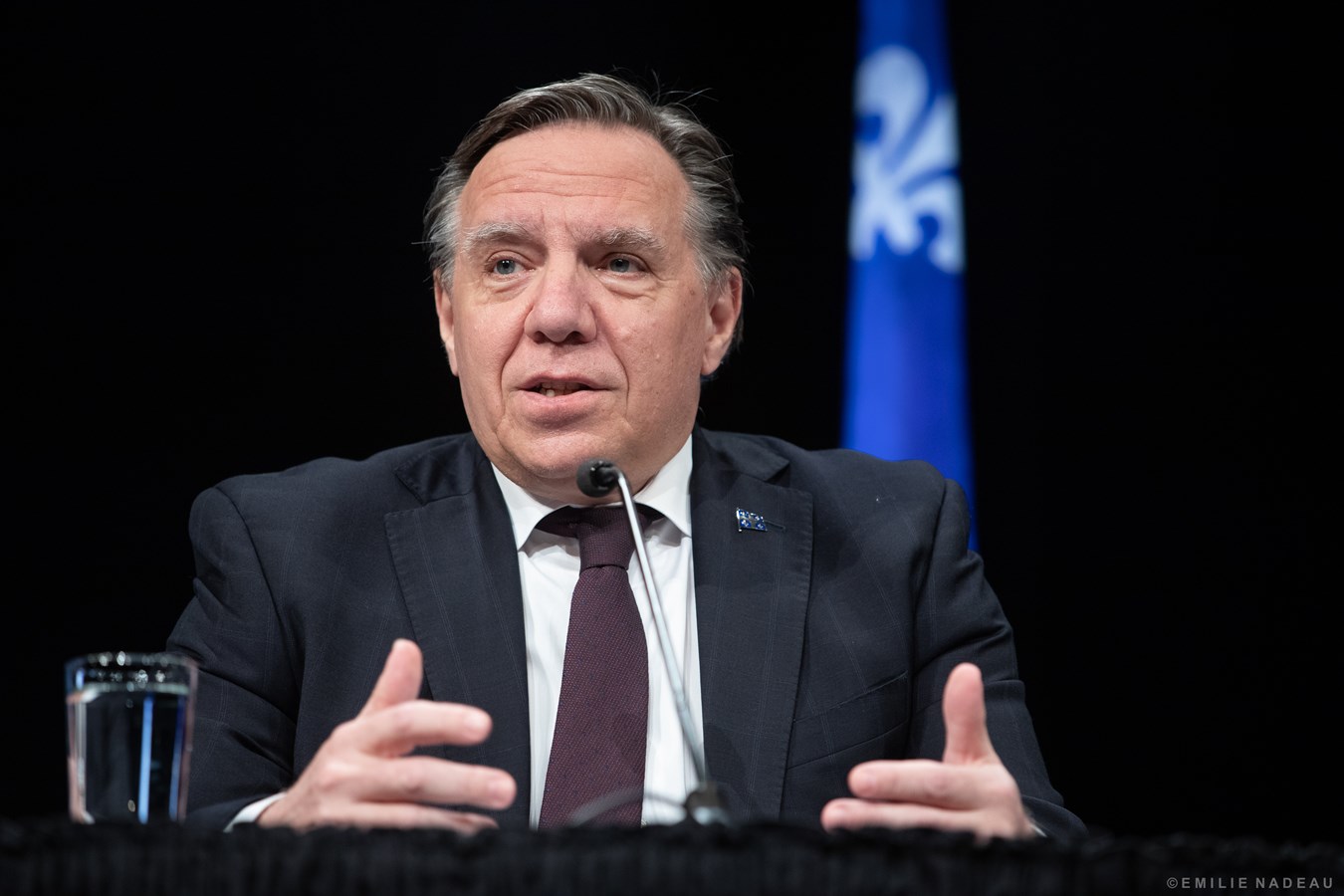 Le premier ministre François Legault de passage en Beauce aujourd'hui