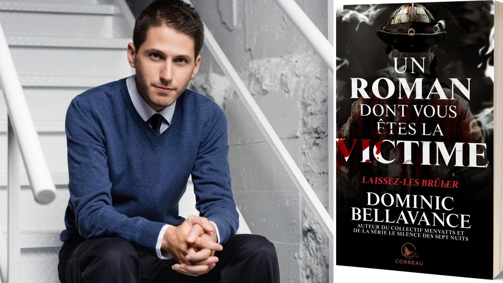 Entretien vidéo avec l'écrivain beauceron Dominic Bellavance