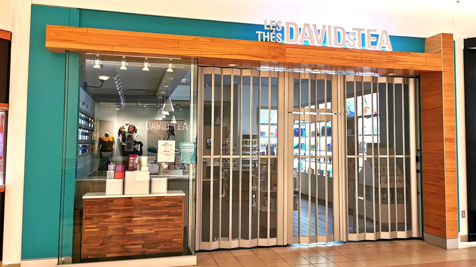 DavidsTea veut se placer à l'abri de ses créanciers