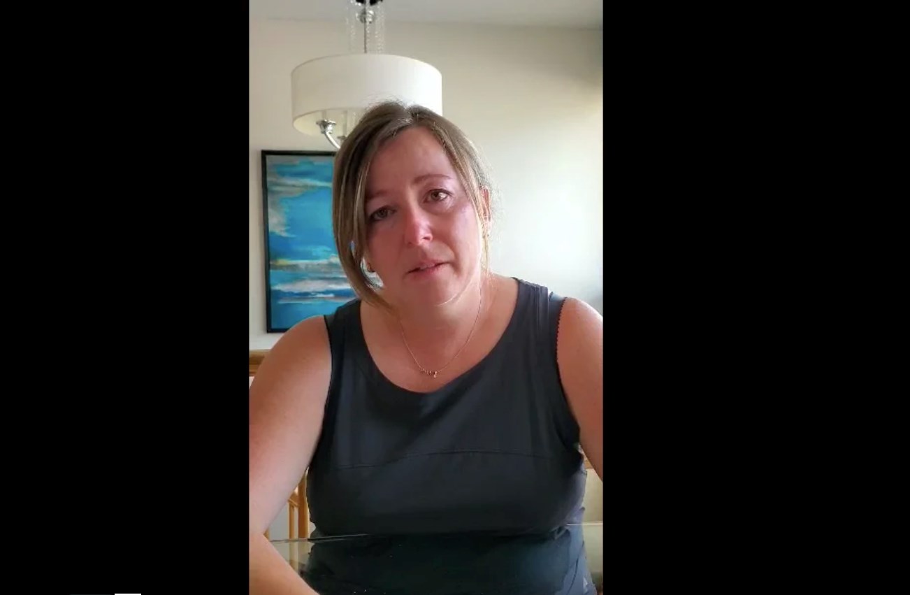 Alerte Amber: la conjointe de Martin Carpentier lance un cri du coeur au père des deux fillettes