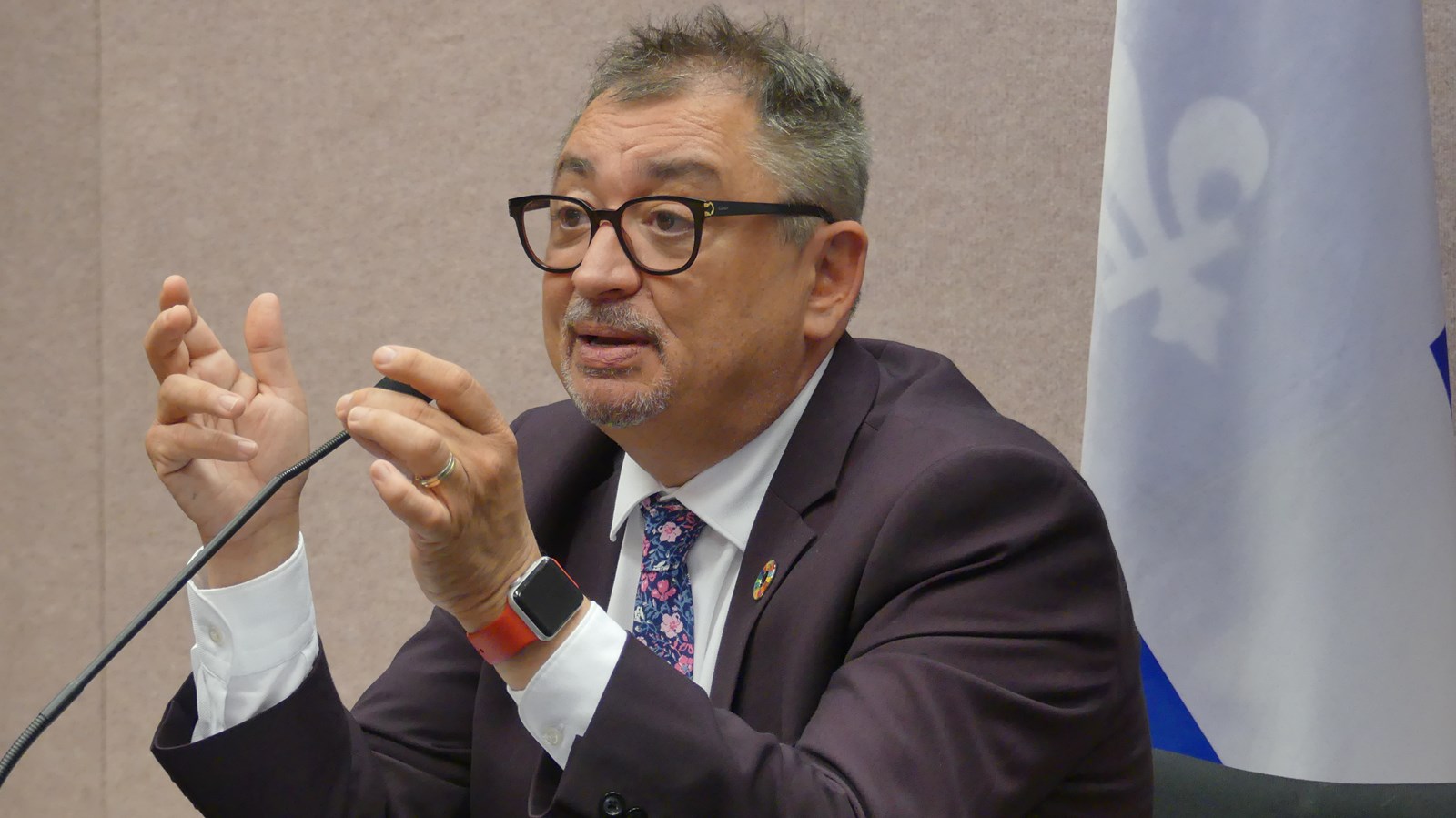 Une entrevue vidéo avec le directeur national de la santé publique, Dr Horacio Arruda