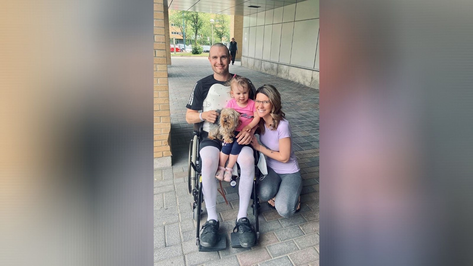 Entrevue vidéo avec des membres de la famille de Frédéric Hamel