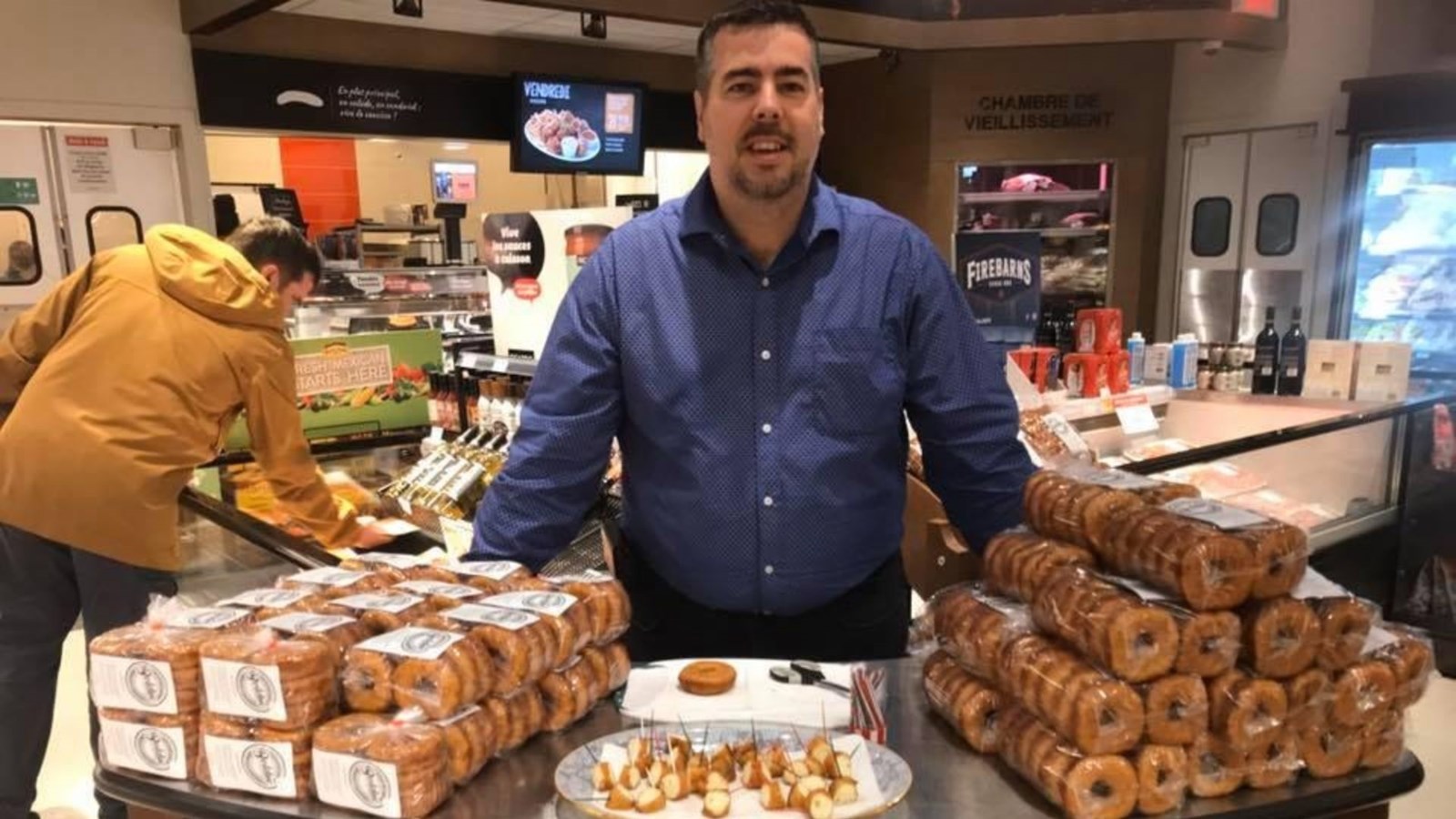 Normand DeLessard présente l'histoire de Bolduc L’authentique-Beignes à l'ancienne