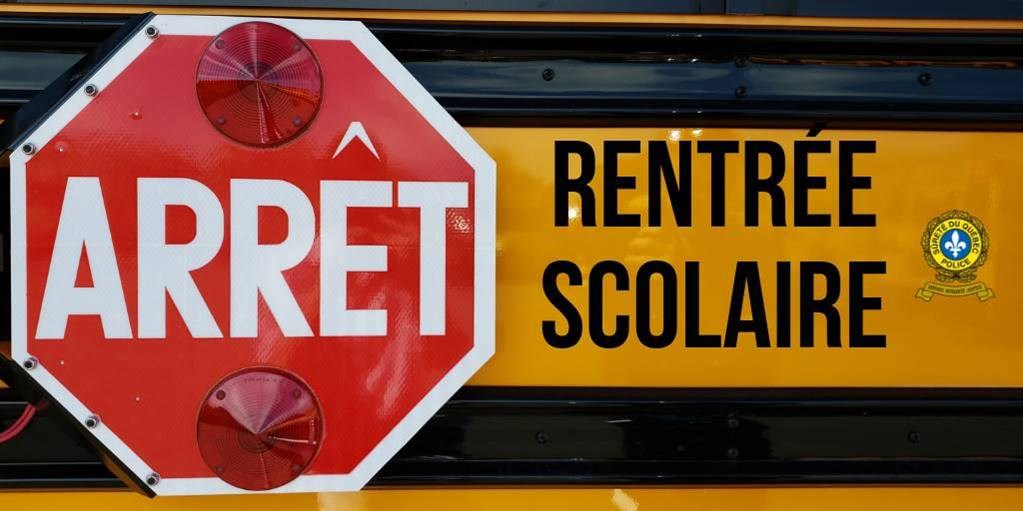 La SQ rappelle les règles de sécurité routière pour le retour à l'école
