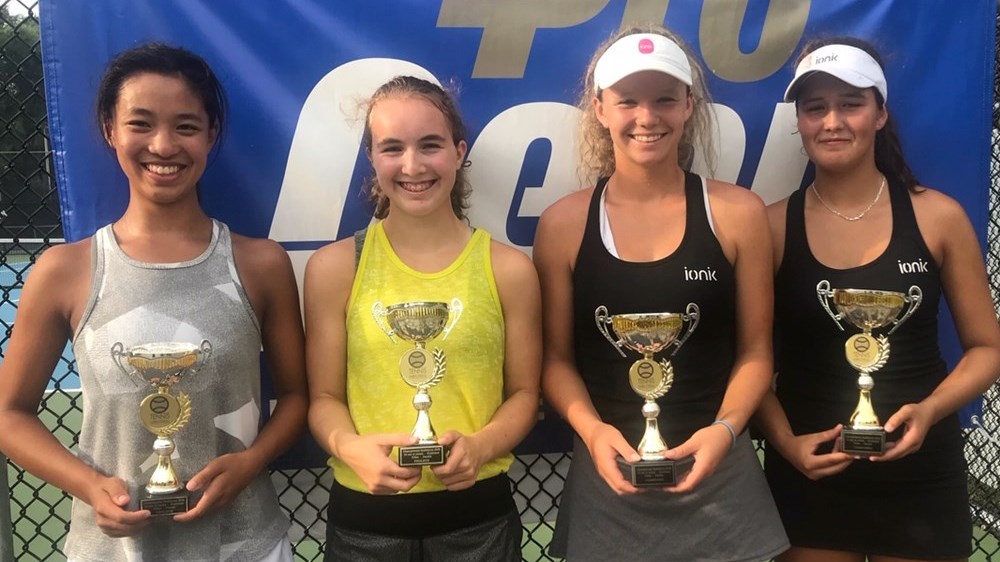 Trois jeunes Beaucerons ont réalisé de belles performances en championnat de tennis 