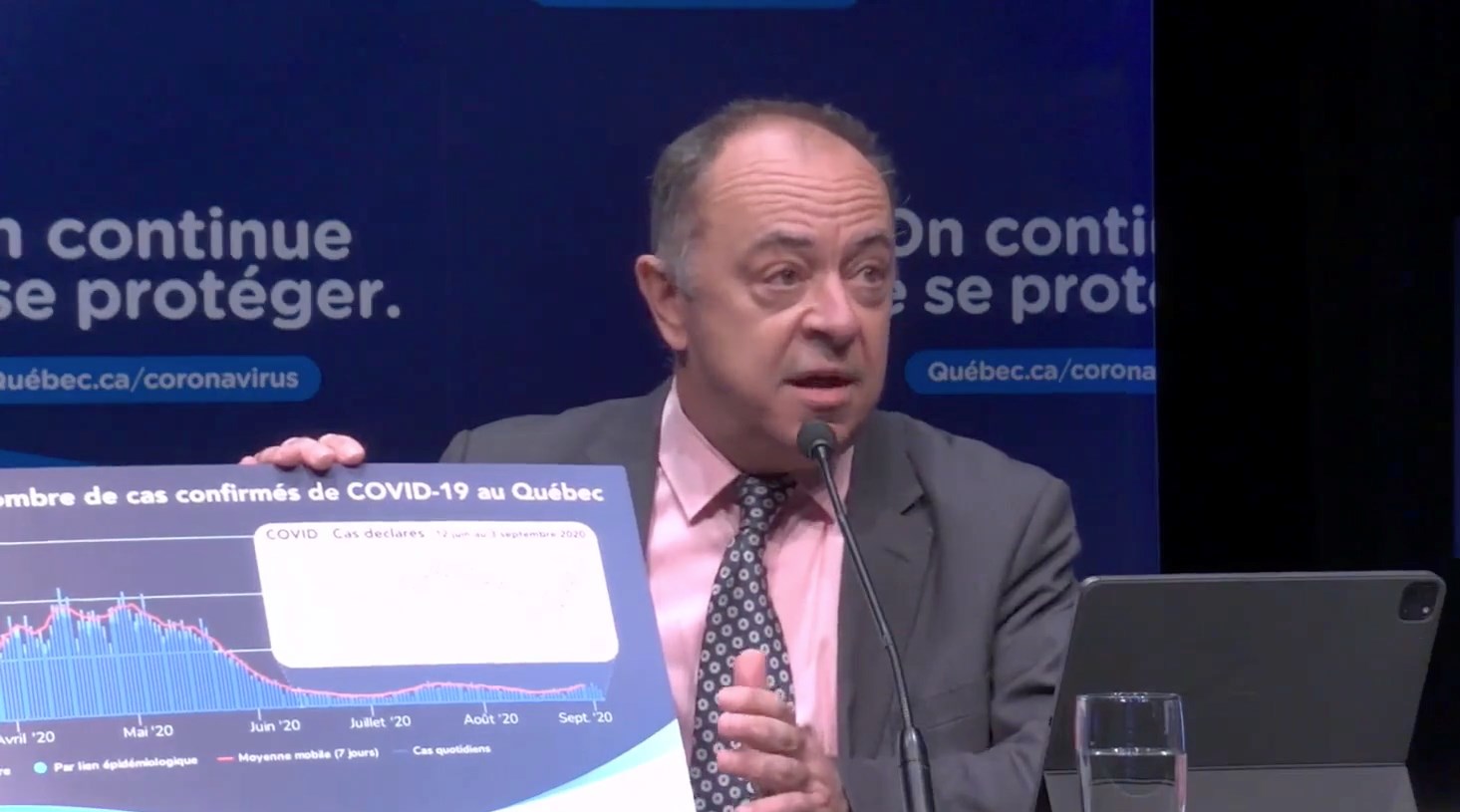 Le ministre Dubé invite à la prudence en ce week-end de la fête du Travail