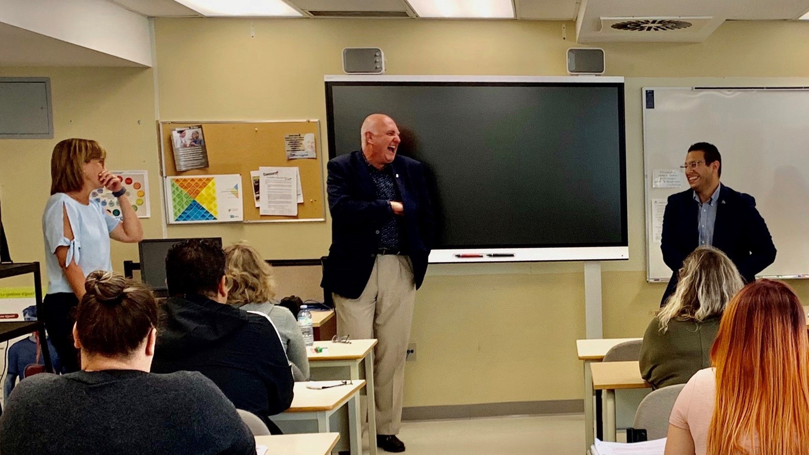 Samuel Poulin souligne l'arrivée de nouveaux préposés aux bénéficaires