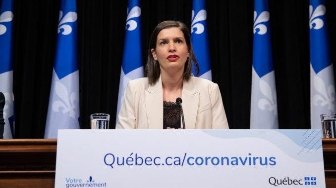 La ministre Geneviève Guilbault demande aux réfractaires de se conformer