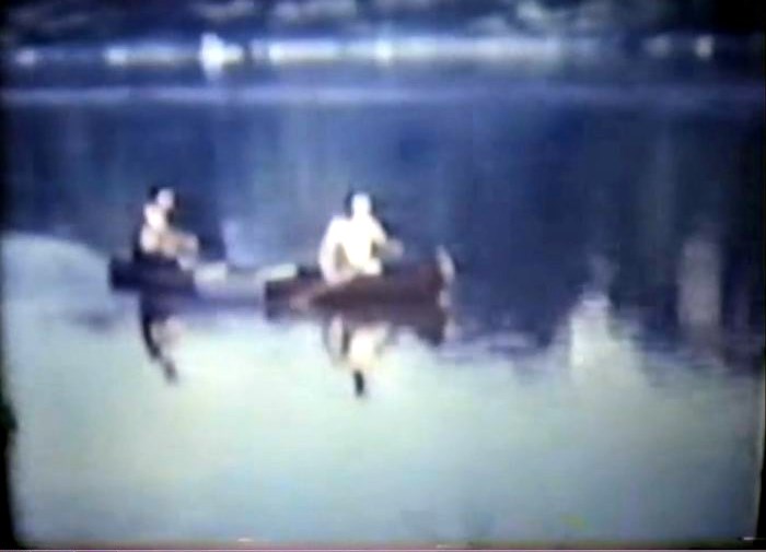 Normand DeLessard présente une course de kayak à Saint-Georges en 1963