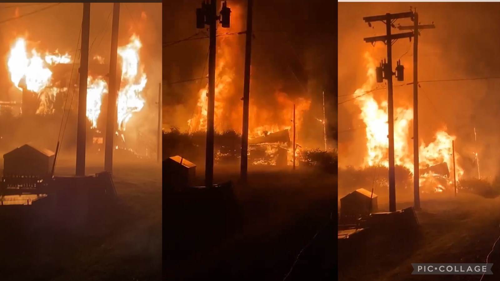 Une résidence en voie de démolition rasée par les flammes