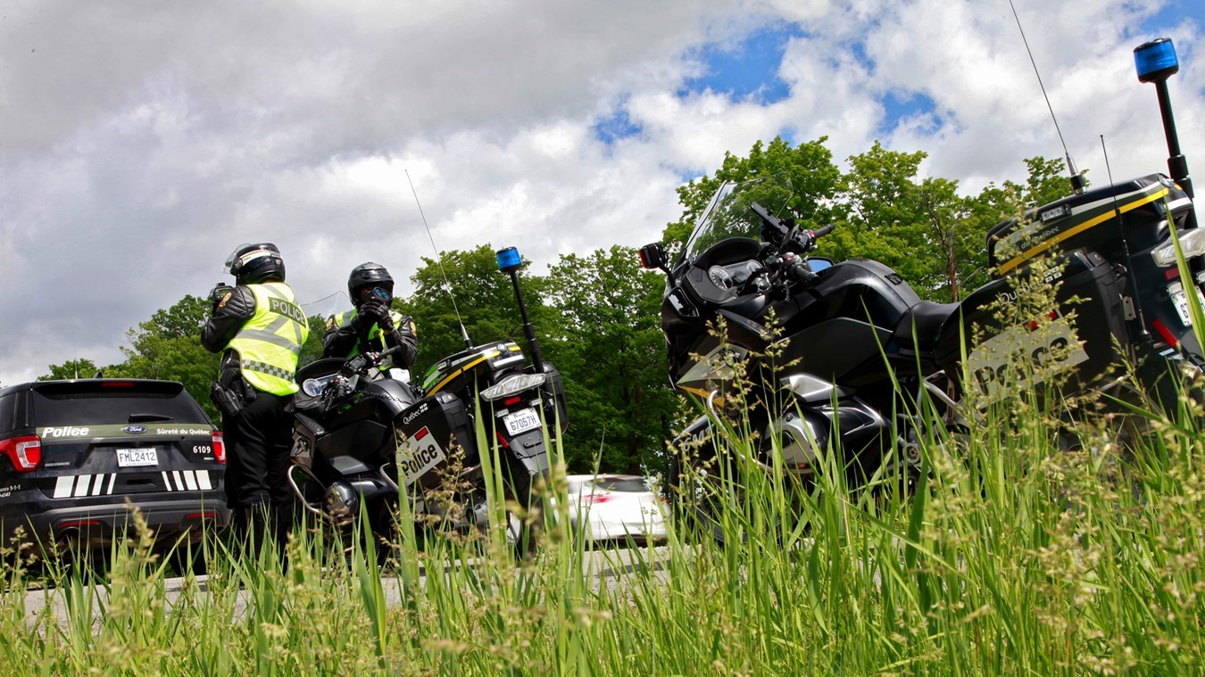 Action de grâce : la Sûreté du Québec demande la prudence aux usagers de la route