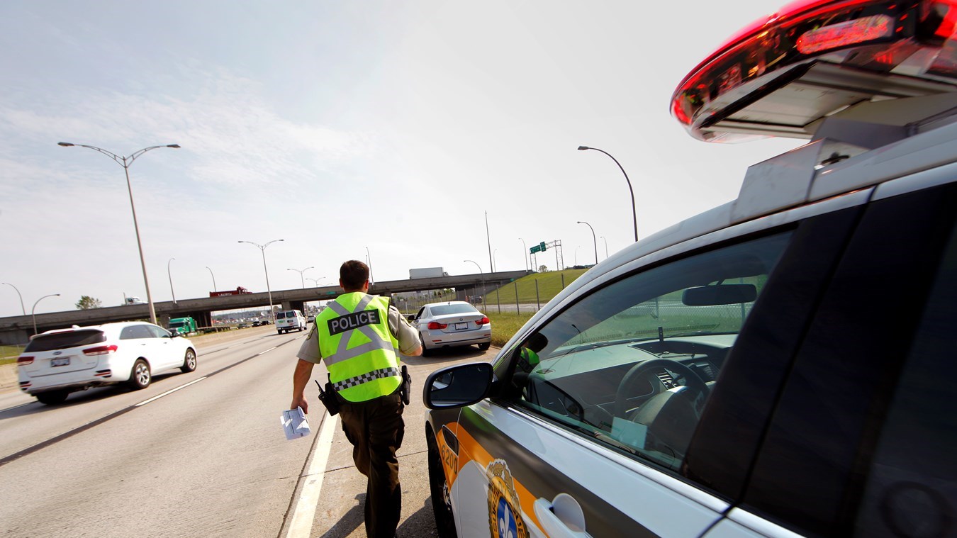 Action de grâce : beaucoup d'excès de vitesse dans la région
