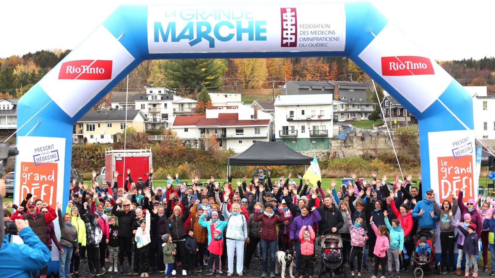 Quelque 150 participants à la Grande Marche Pierre Lavoie