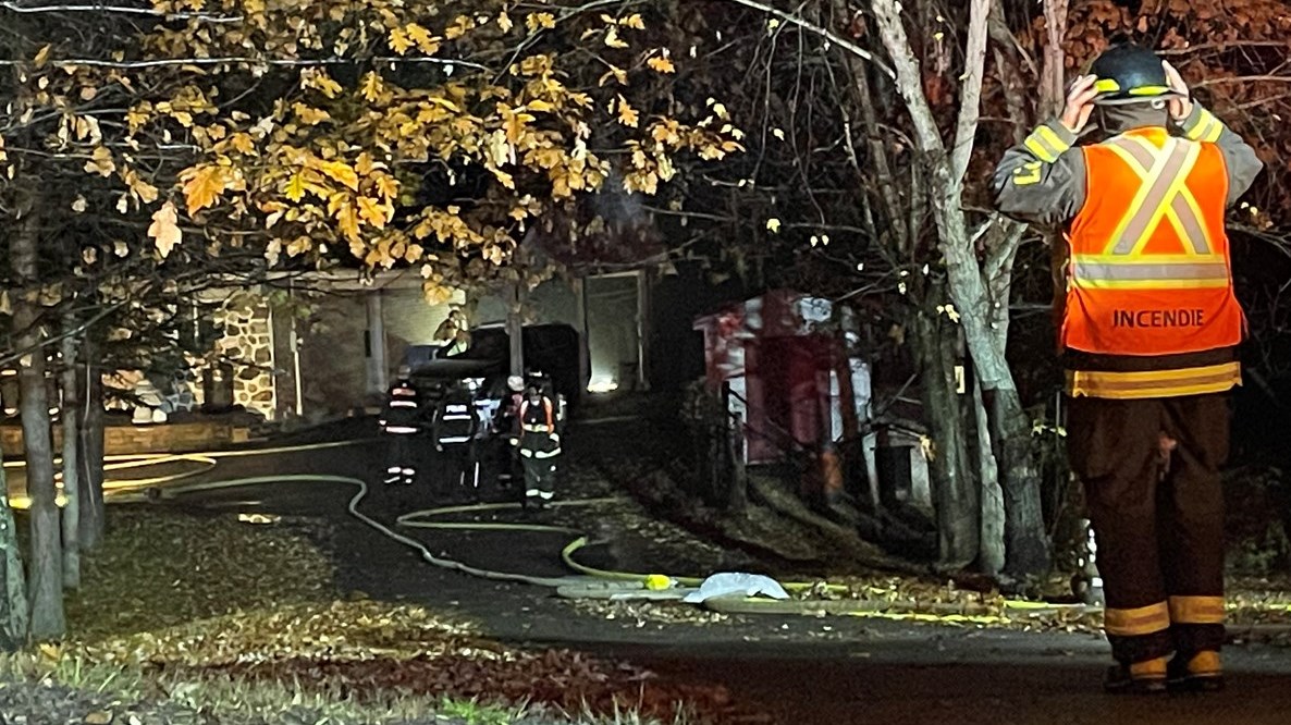 Feu de résidence à Saint-Georges