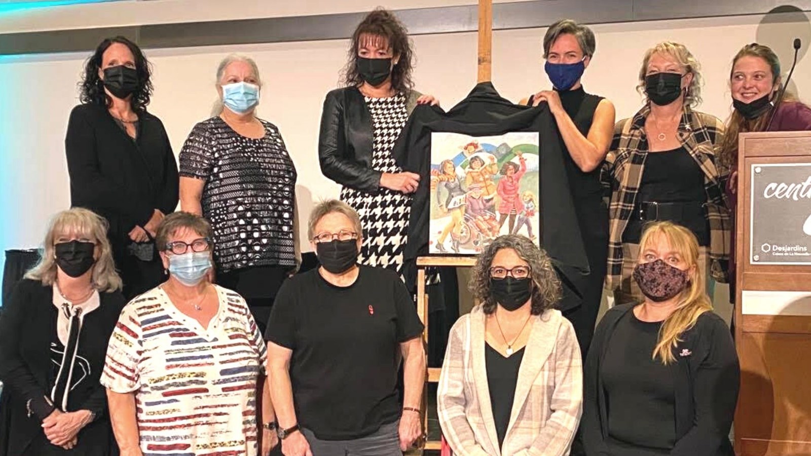 Une œuvre symbolique dévoilée en Chaudière-Appalaches