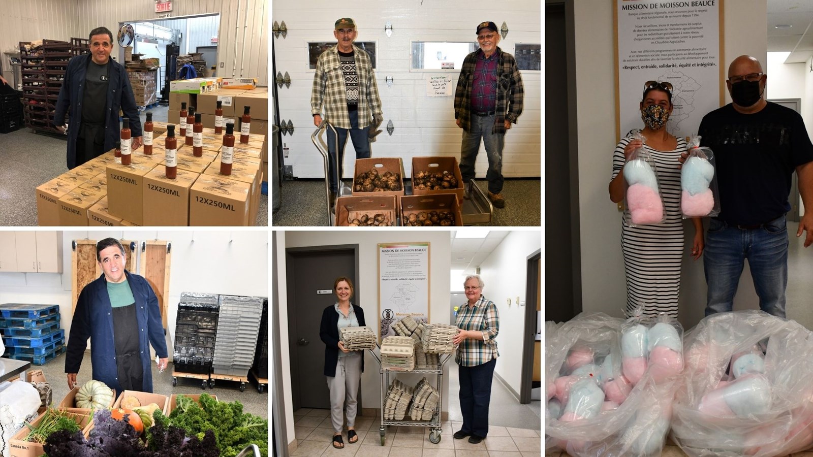 Une vague de générosité des Beaucerons pour Moisson Beauce