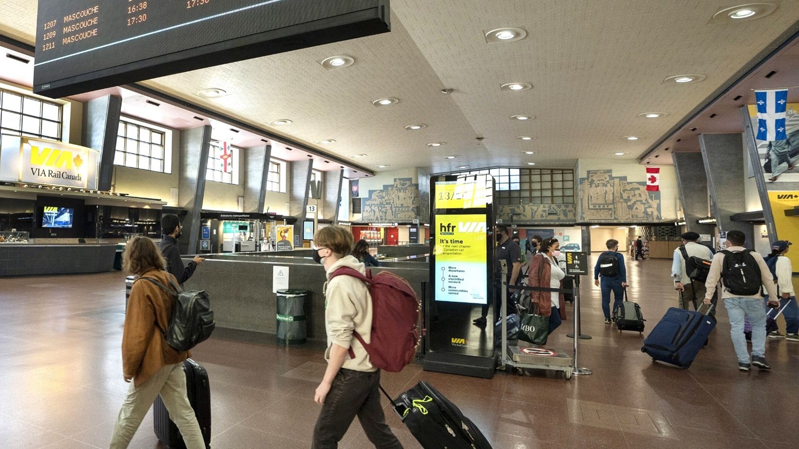 Vaccination obligatoire au Canada en avion, en train et sur les bateaux de croisière