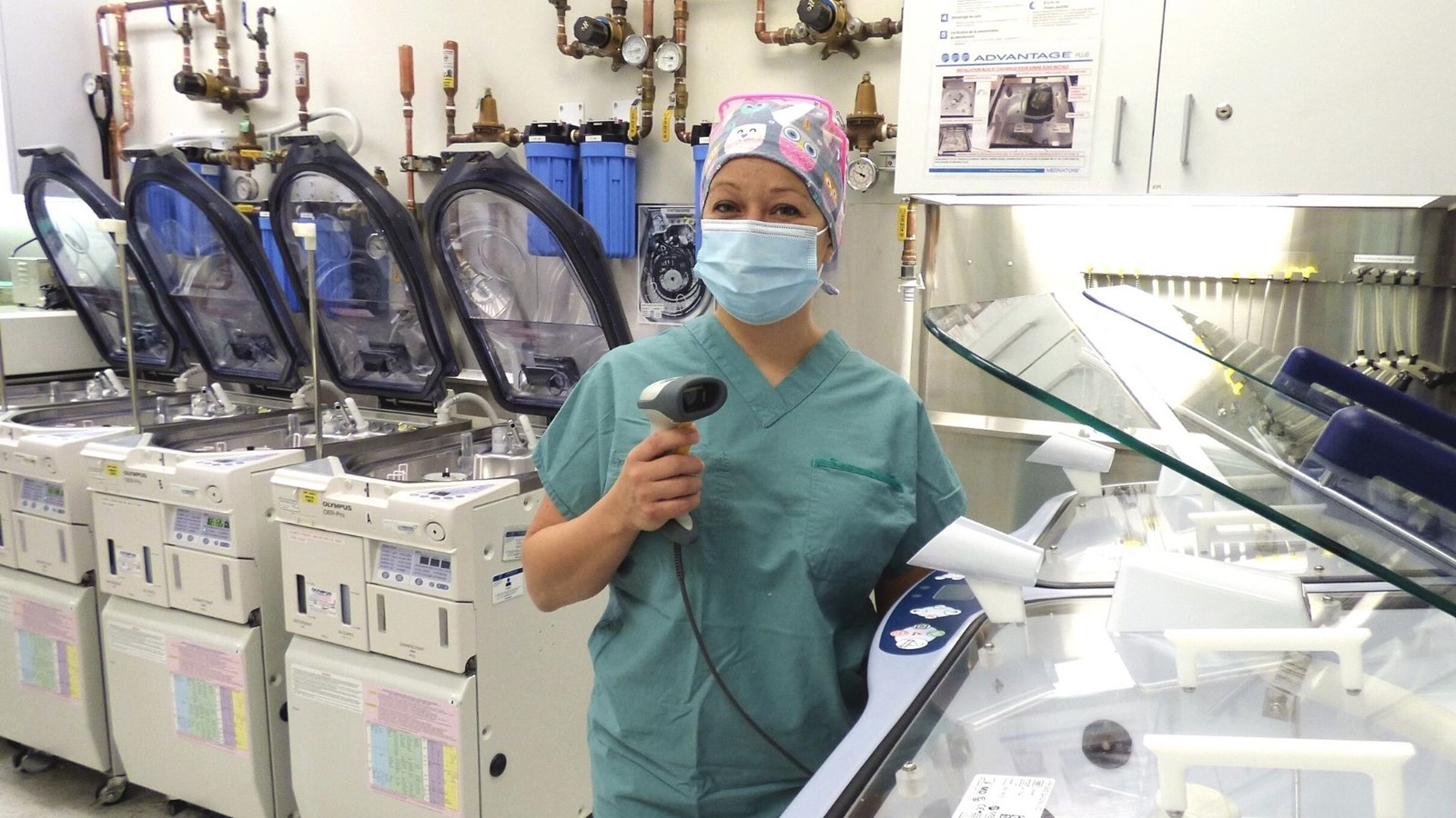 Un nouvel appareil de désinfection acquis par l'Hôpital de Saint-Georges