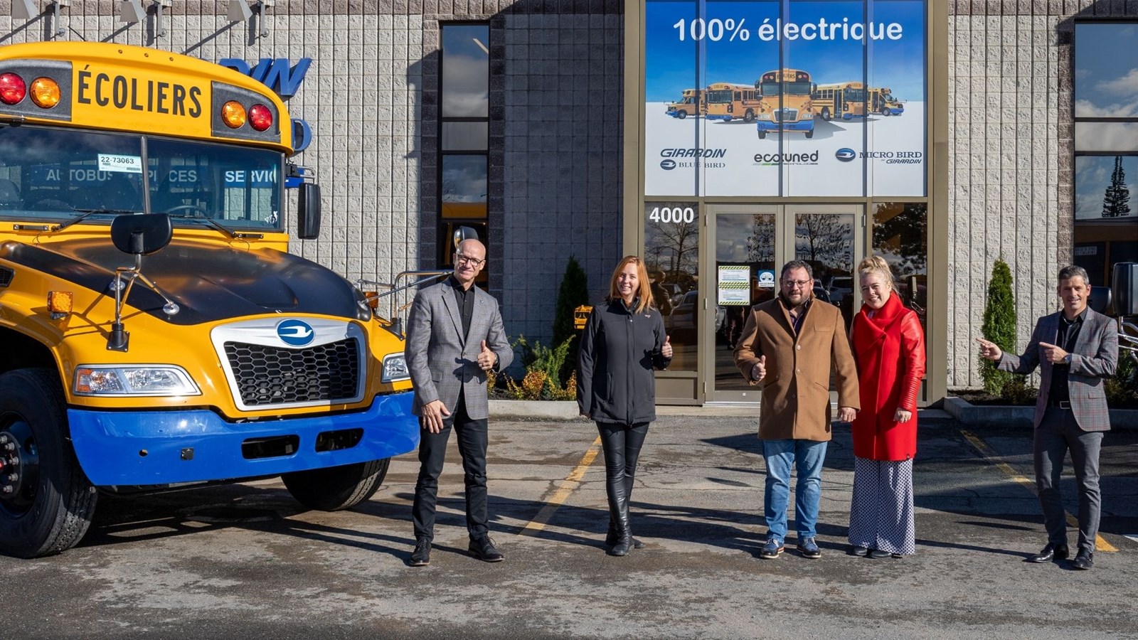 Déploiement de 35 autobus scolaires électriques en Beauce