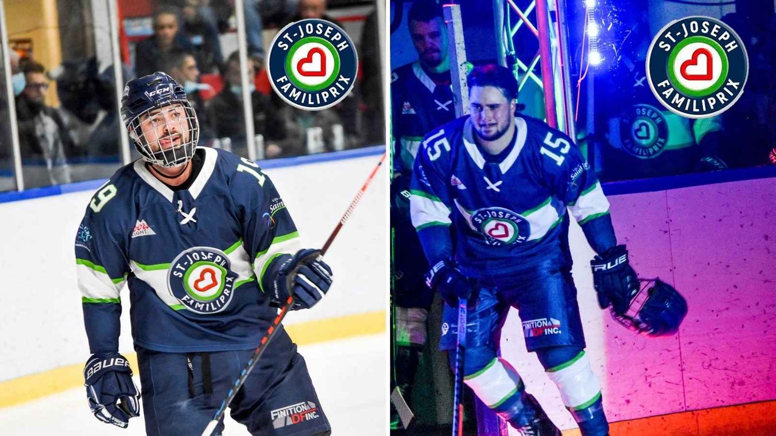 Le Familiprix de Saint-Joseph l'emporte contre les Éperviers de Saint-Charles