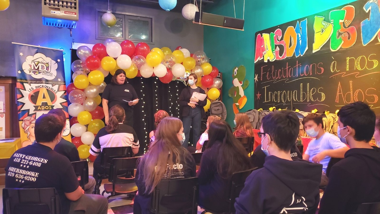 Les Incroyables Ados récompensés par la Maison des Jeunes Beauce-Sartigan