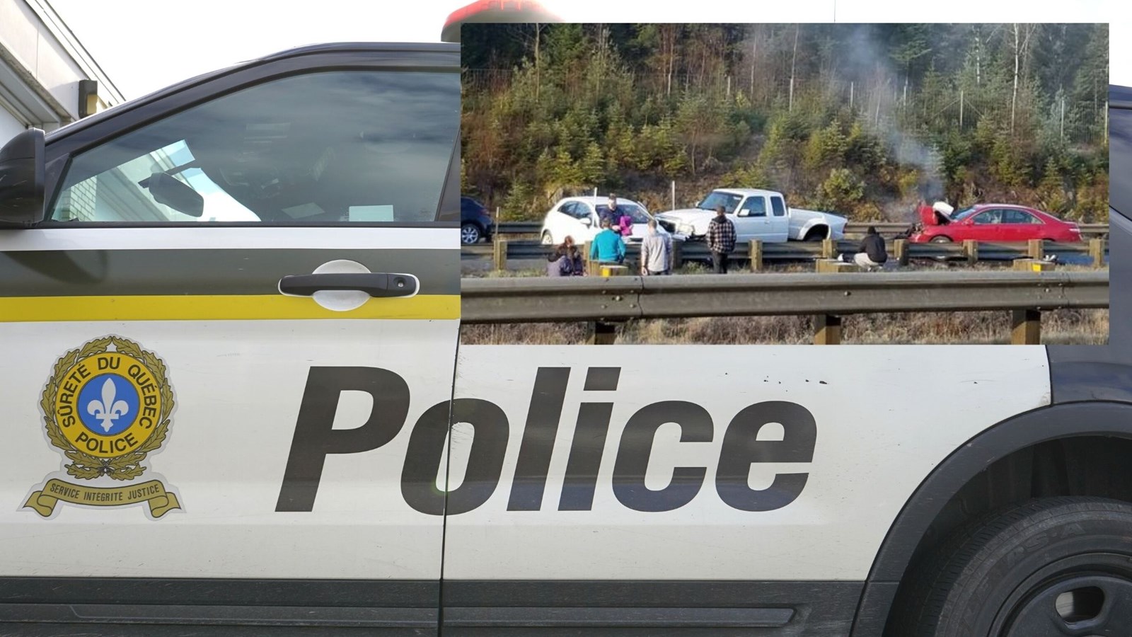 Trois véhicules impliqués dans une collision à Saint-Joseph-de-Beauce