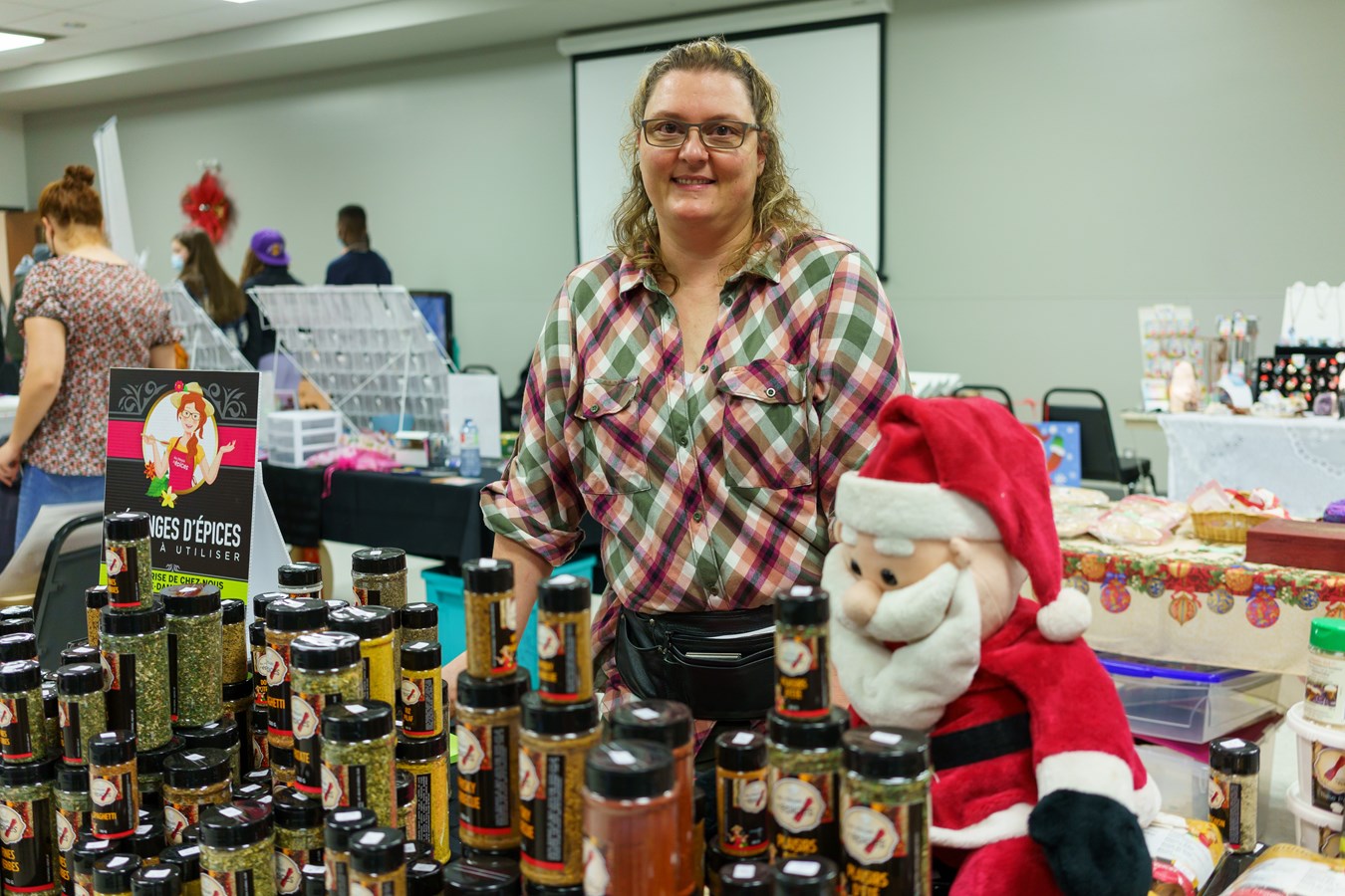 Les visiteurs répondent présents au Salon des artisans de Notre-Dame-des-Pins