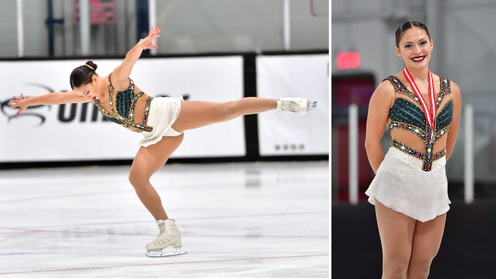 La patineuse Marie-Raphaële Savoie remporte une médaille d'argent
