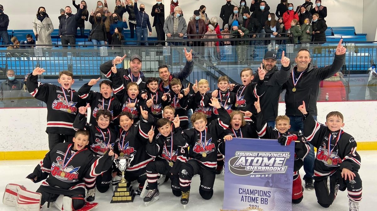 Le regroupement Beauce Etchemin Atome BB M11 remporte un tournoi