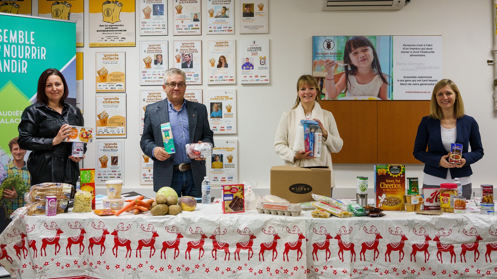 Moisson Beauce distribuera 2 350 paniers de Noël cette année