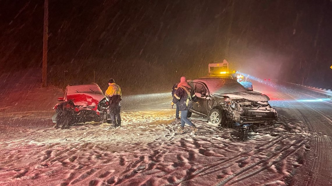 La première neige cause plusieurs accidents en Beauce