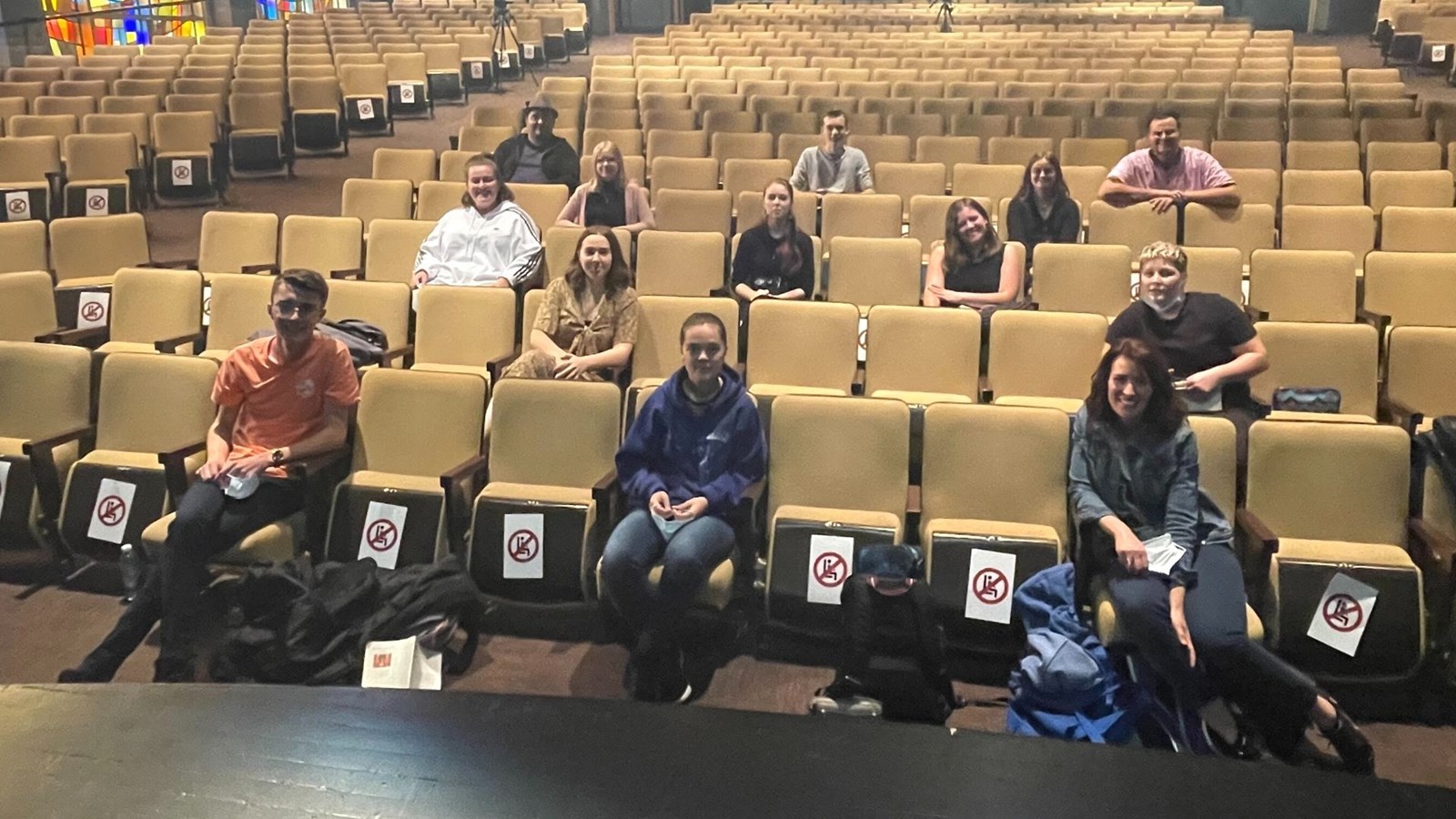 Small talk: une représentation théâtrale par des étudiants du Cégep